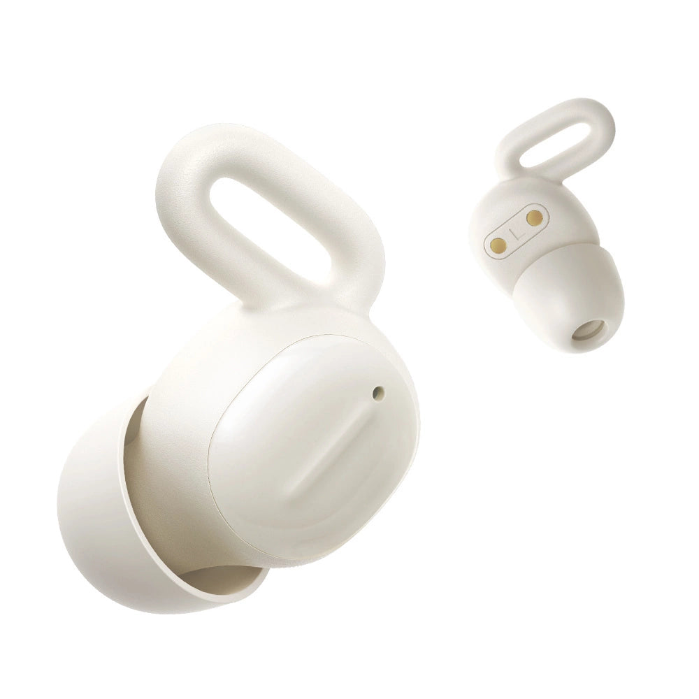 Słuchawki bezprzewodowe TWS Joyroom do spania ANC Bluetooth 5.3 - białe – zdjęcie 2