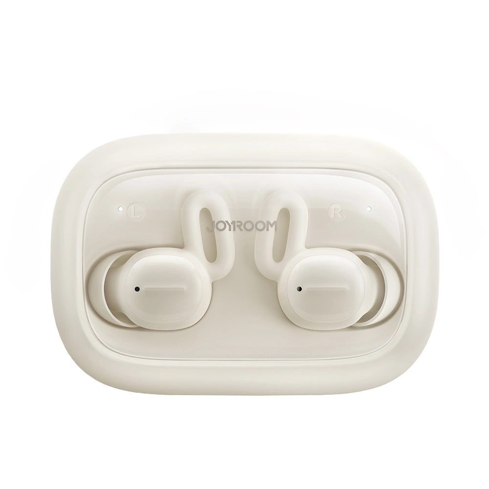 Słuchawki bezprzewodowe TWS Joyroom do spania ANC Bluetooth 5.3 - białe – zdjęcie 3
