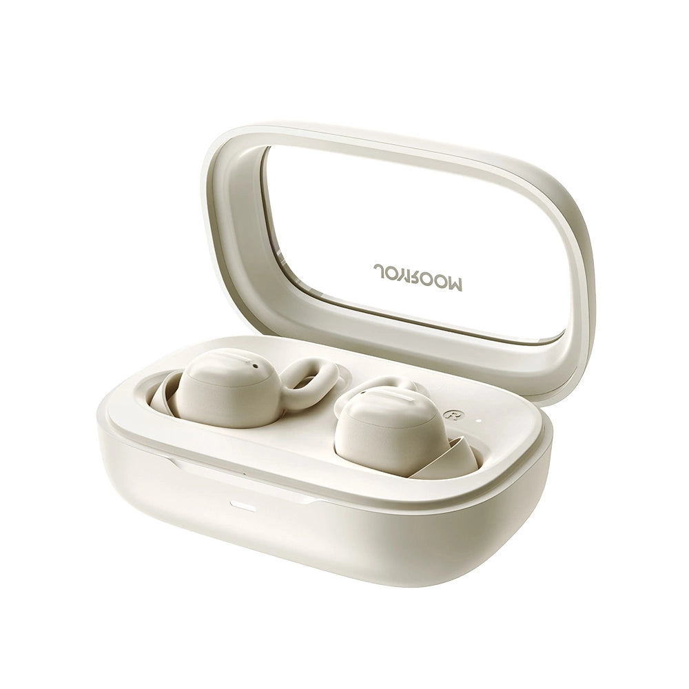 Słuchawki bezprzewodowe TWS Joyroom do spania ANC Bluetooth 5.3 - białe – zdjęcie 4