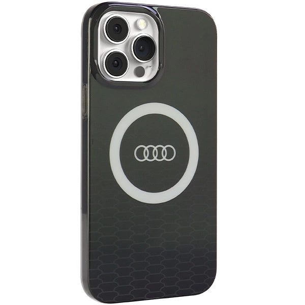 Etui Audi IML Big Logo MagSafe na iPhone 13 Pro Max - czarne – zdjęcie 6
