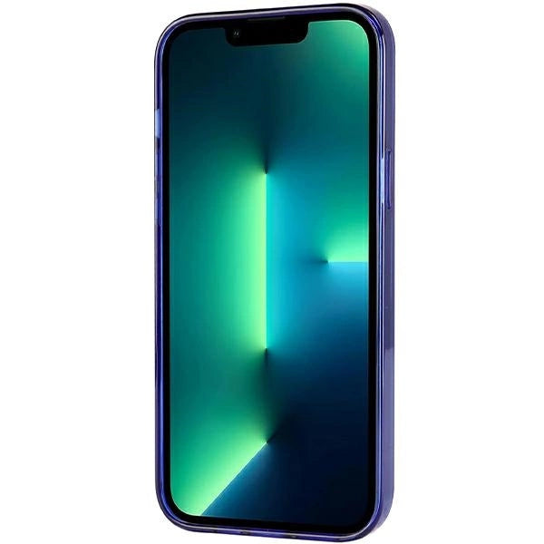 Etui Audi IML Big Logo MagSafe na iPhone 13 Pro Max - niebieskie – zdjęcie 5