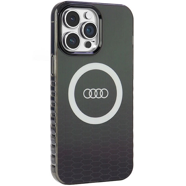 Etui Audi IML Big Logo MagSafe na iPhone 14 Pro Max - czarne – zdjęcie 6