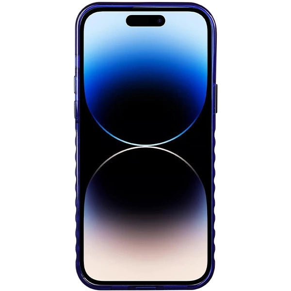 Etui Audi IML Big Logo MagSafe na iPhone 14 Pro Max - niebieskie – zdjęcie 4