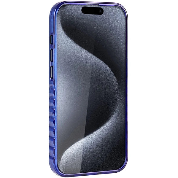 Etui Audi IML Big Logo MagSafe na iPhone 15 Pro Max - niebieskie – zdjęcie 3