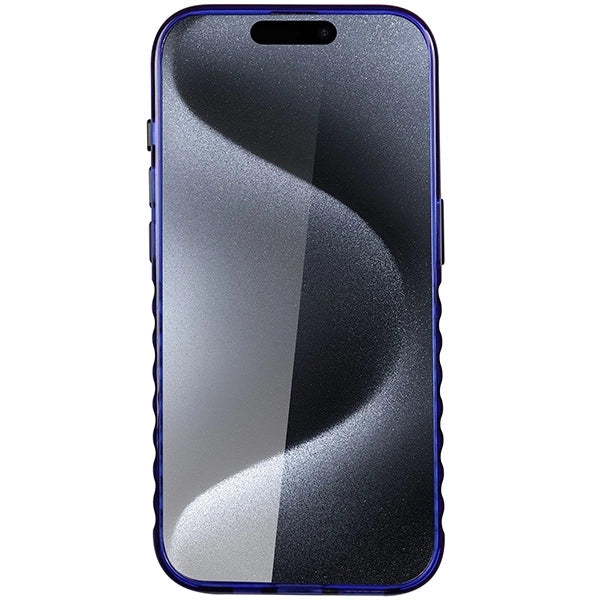 Etui Audi IML Big Logo MagSafe na iPhone 15 Pro Max - niebieskie – zdjęcie 4