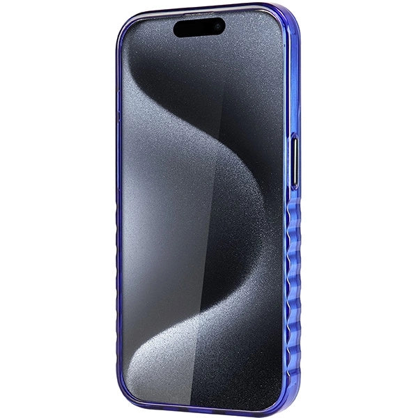 Etui Audi IML Big Logo MagSafe na iPhone 15 Pro Max - niebieskie – zdjęcie 5