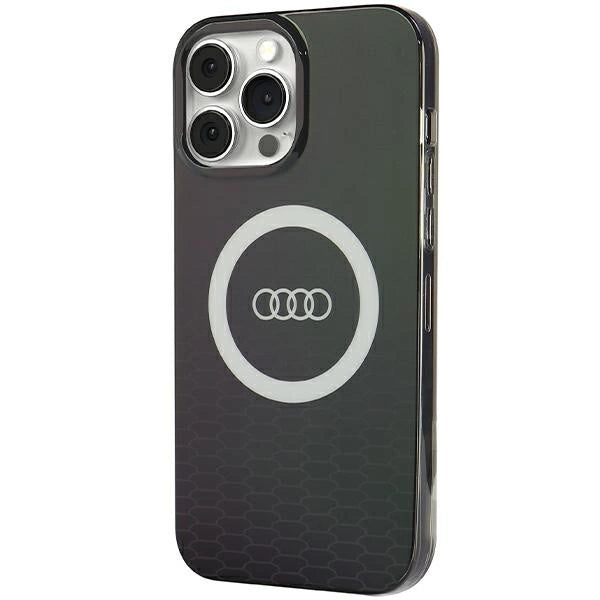 Etui Audi IML Big Logo MagSafe na iPhone 13 Pro / 13 - czarne – zdjęcie 2