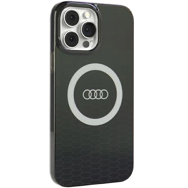 Etui Audi IML Big Logo MagSafe na iPhone 13 Pro / 13 - czarne – zdjęcie 6