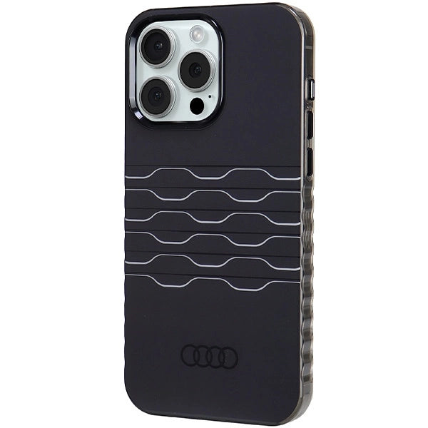 Etui Audi IML MagSafe na iPhone 15 Pro Max - czarne