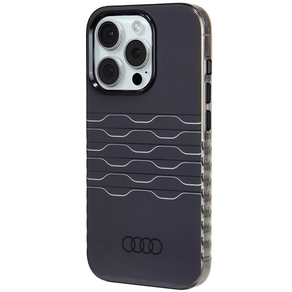 Etui Audi IML MagSafe na iPhone 15 Pro - czarne – zdjęcie 2