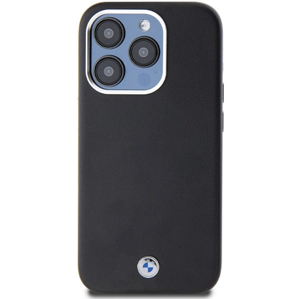 Etui BMW Signature Wrapped Metal MagSafe na iPhone 14 Pro - czarne – zdjęcie 3