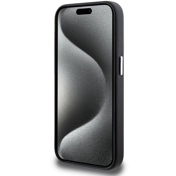 Etui BMW Signature Wrapped Metal MagSafe na iPhone 14 Pro - czarne – zdjęcie 5
