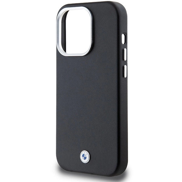 Etui BMW Signature Wrapped Metal MagSafe na iPhone 14 Pro - czarne – zdjęcie 6