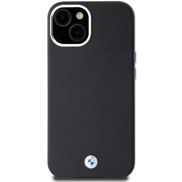 Etui BMW Signature Wrapped Metal na iPhone 15 Plus / 14 Plus - czarne – zdjęcie 3