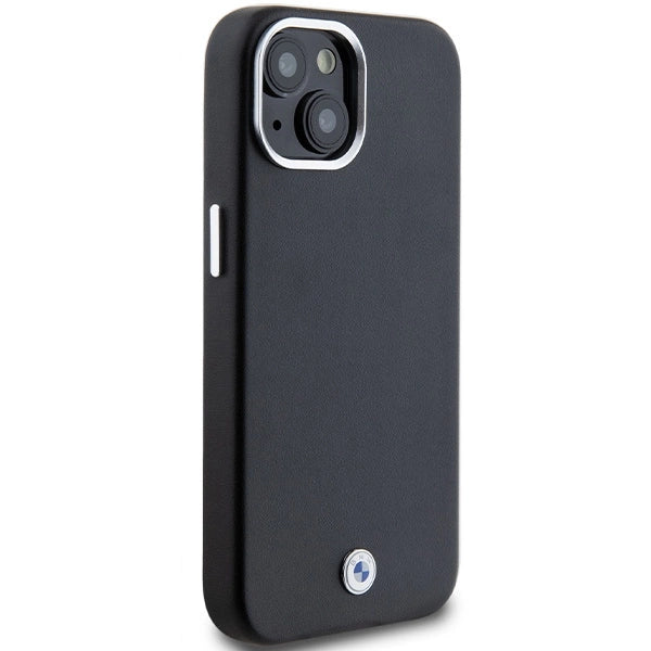 Etui BMW Signature Wrapped Metal na iPhone 15 Plus / 14 Plus - czarne – zdjęcie 4