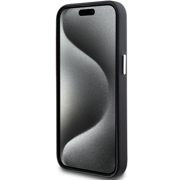 Etui BMW Signature Wrapped Metal na iPhone 15 Plus / 14 Plus - czarne – zdjęcie 5