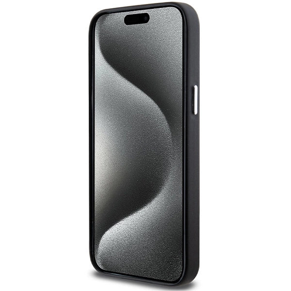 Etui BMW Signature Wrapped Metal MagSafe na iPhone 15 Pro Max - czarne – zdjęcie 5