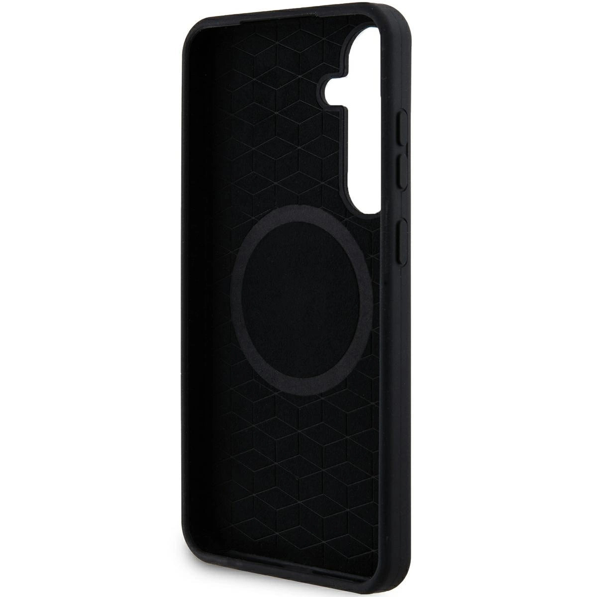 Etui BMW M Silicone Printed Ring MagSafe na Samsung Galaxy S24+ - czarne – zdjęcie 7
