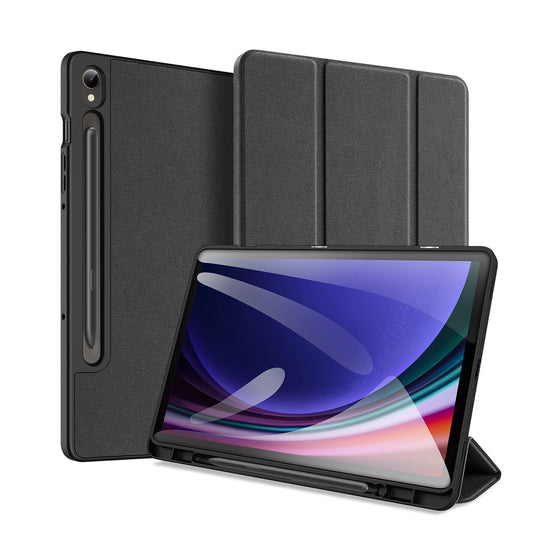 Etui Dux Ducis Domo z klapką i smart na Samsung Galaxy Tab S9 - czarne