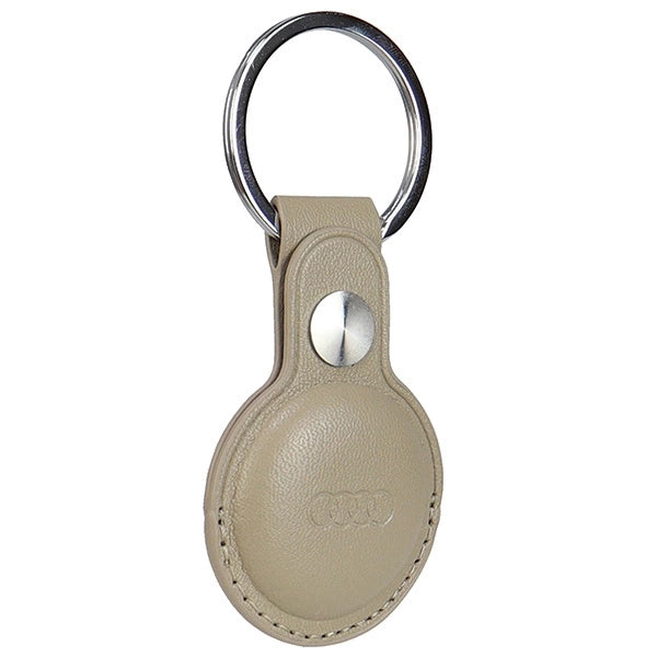 Etui Audi Synthetic Leather na AirTag - beżowe – zdjęcie 6