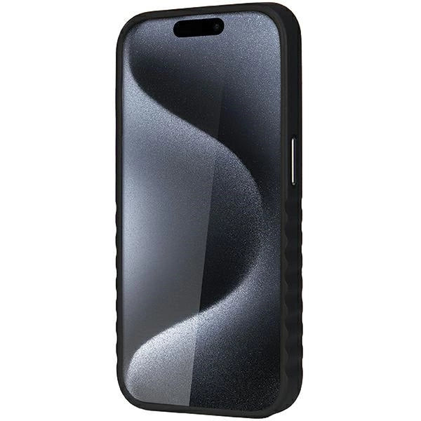 Etui Audi Synthetic Leather z MagSafe na iPhone 15 Pro - czarne – zdjęcie 5
