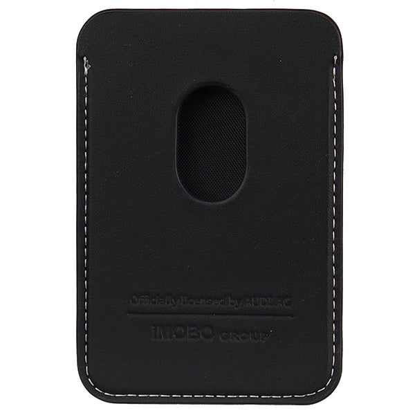 Portfel magnetyczny Audi Synthetic Leather kompatybilny z MagSafe - czarny – zdjęcie 4