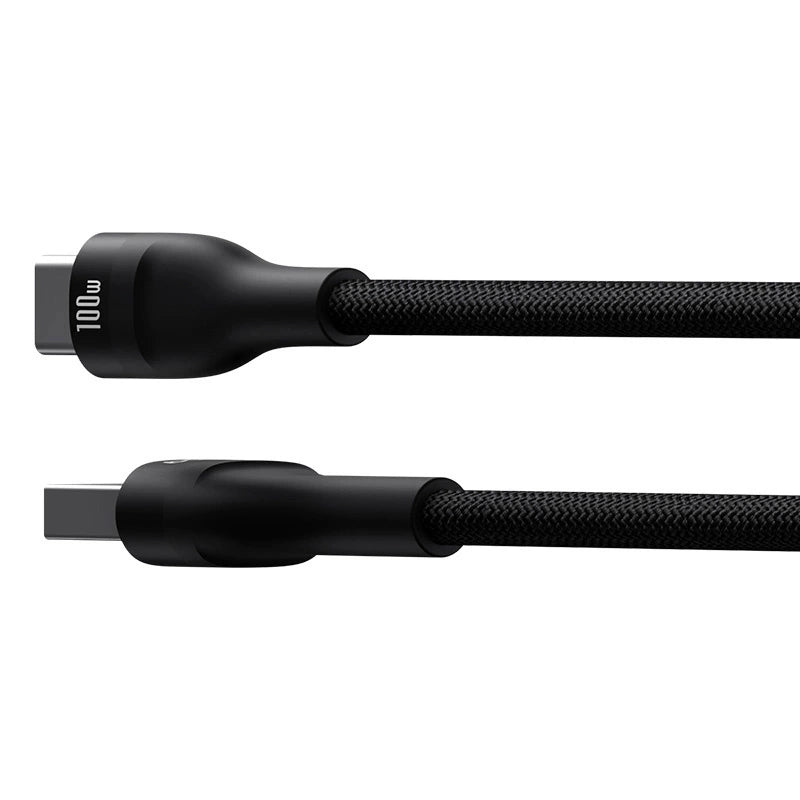 Kabel Baseus Flash 2 USB-A / USB-C 100W 1 m - czarny – zdjęcie 6