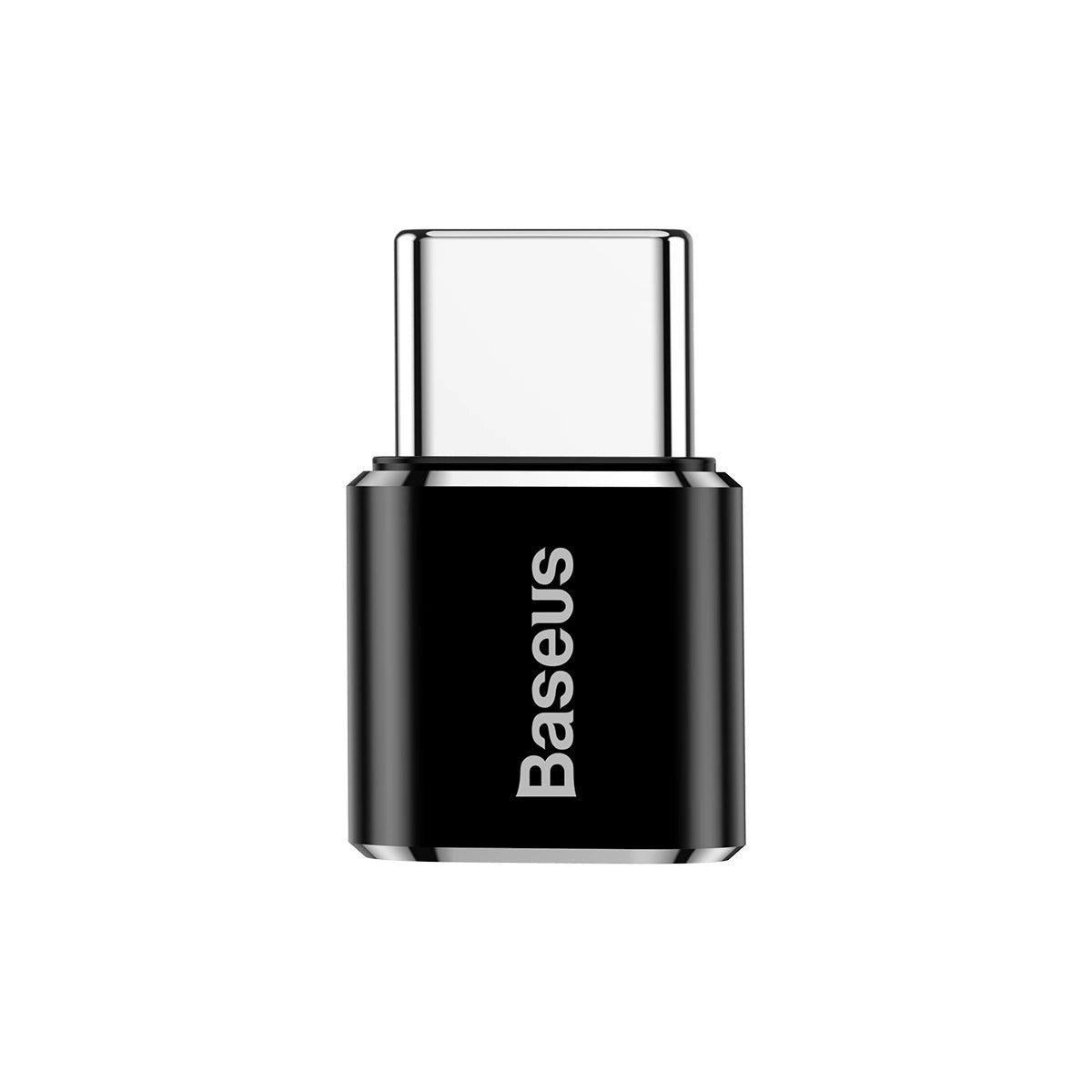 Adapter Baseus Mini przejściówka z micro USB na USB-C - czarny – zdjęcie 2