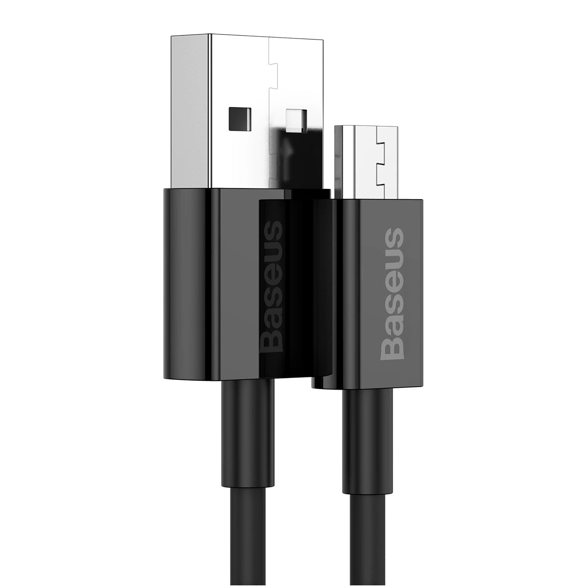 Kabel Baseus Superior USB-A / micro USB 2A 2m - czarny – zdjęcie 2