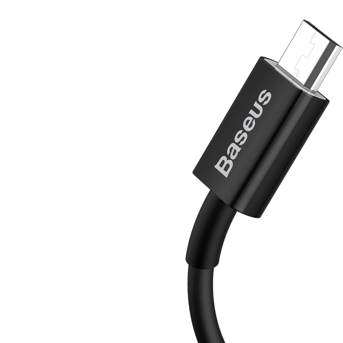 Kabel Baseus Superior USB-A / micro USB 2A 2m - czarny – zdjęcie 3