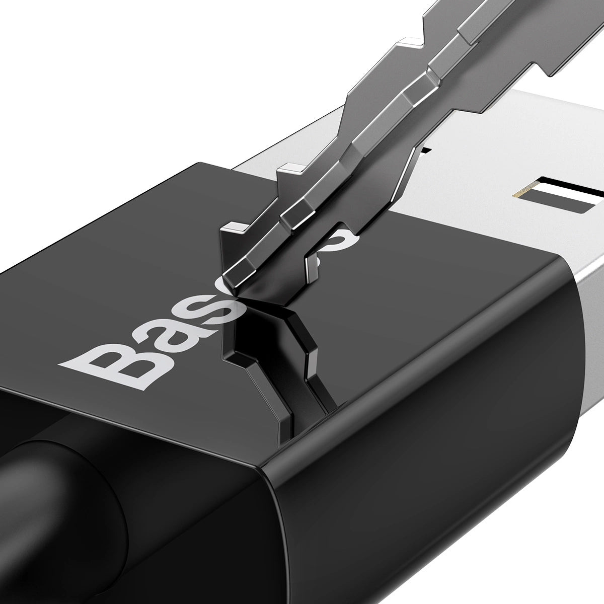 Kabel Baseus Superior USB-A / micro USB 2A 2m - czarny – zdjęcie 5