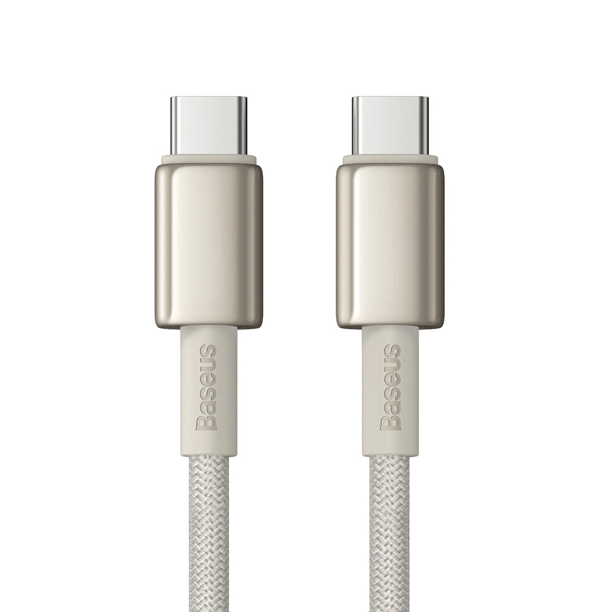 Kabel Baseus Tungsten Gold USB-C / USB-C 100W 1m - złoty – zdjęcie 4