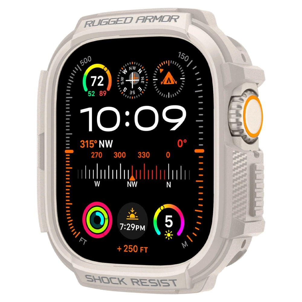 Etui Spigen Rugged Armor na Apple Watch Ultra 1 / 2 (49 mm) - beżowe – zdjęcie 2