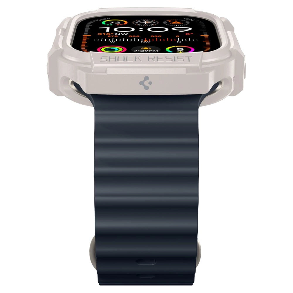 Etui Spigen Rugged Armor na Apple Watch Ultra 1 / 2 (49 mm) - beżowe – zdjęcie 5