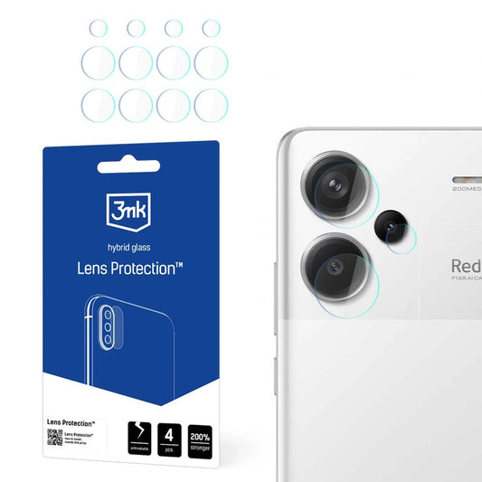 Szkło na aparat 3mk Lens Protection hybrydowe na Xiaomi Redmi Note 13 Pro+