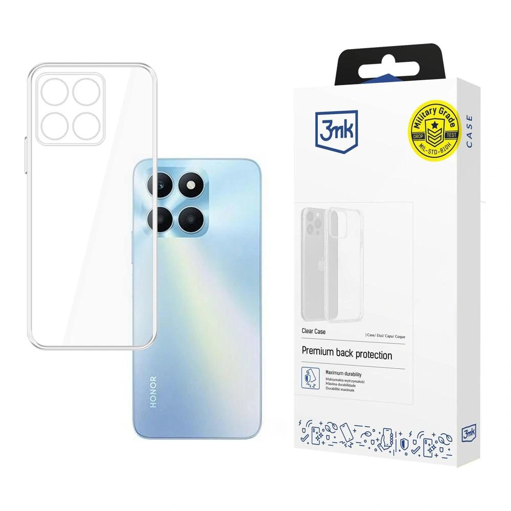 Etui 3mk Clear Case na Honor X6A - przezroczyste