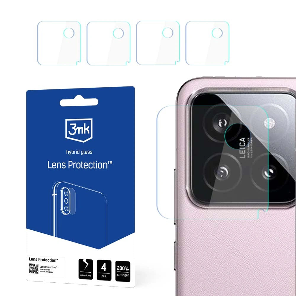Szkło na aparat 3mk Lens Protection hybrydowe na Xiaomi 14
