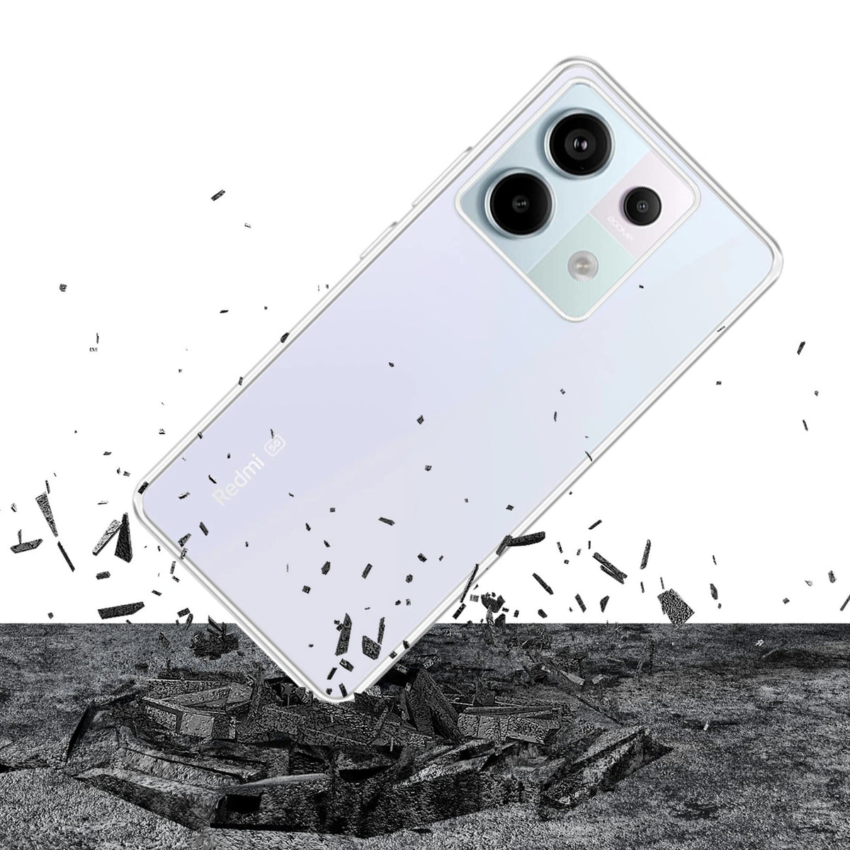 Etui 3mk Clear Case na Xiaomi Redmi Note 13 Pro 5G - przezroczyste – zdjęcie 3