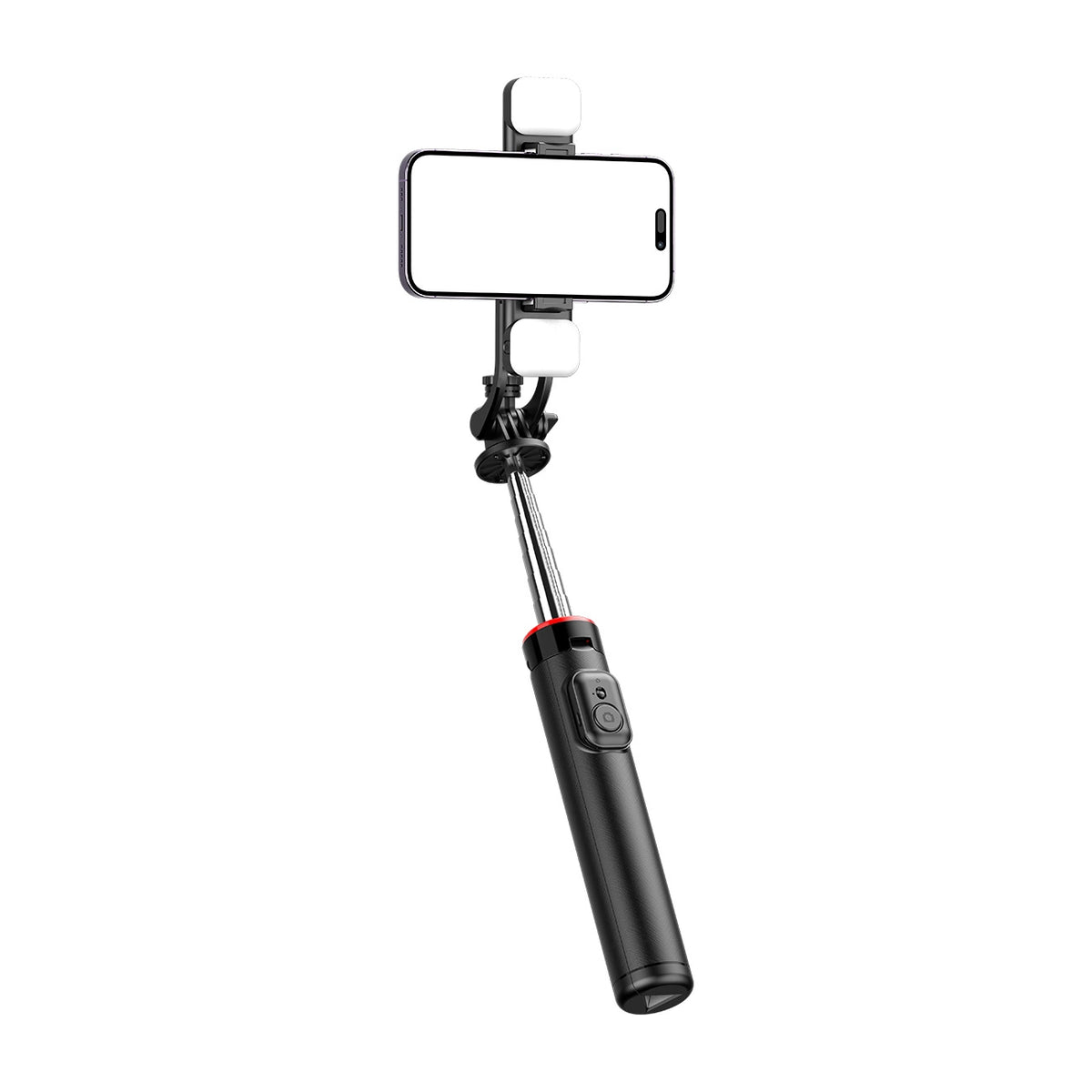 Selfie stick WC13YDS teleskopowy tripod 1.3m z na telefon - czarny – zdjęcie 2