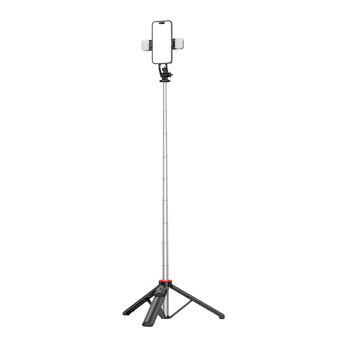 Selfie stick WC13YDS teleskopowy tripod 1.3m z na telefon - czarny