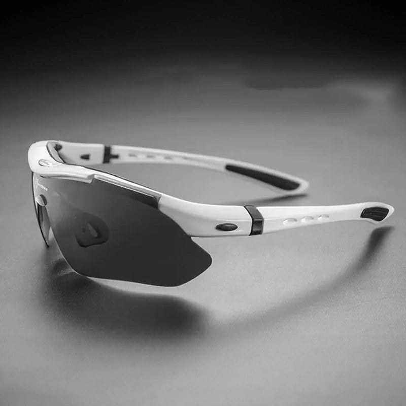 Okulary rowerowe Rockbros 10002 polaryzujące - białe – zdjęcie 3