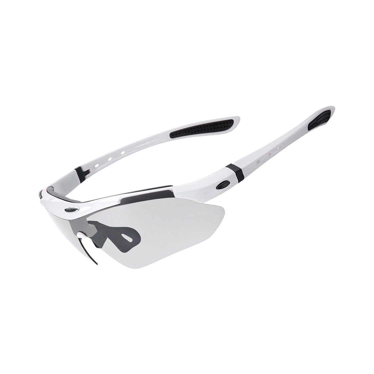 Okulary rowerowe Rockbros 10002 polaryzujące - białe – zdjęcie 2