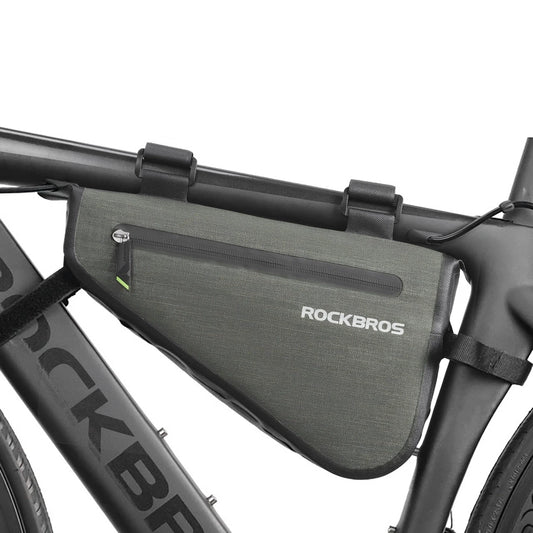 Torba Rockbros AS-017 rowerowa na ramę 5 l - ciemnozielona