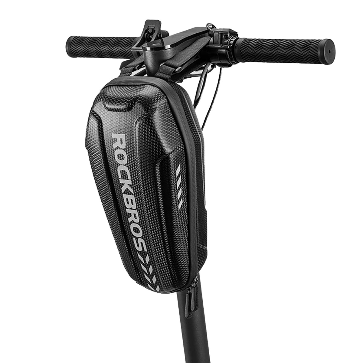 Torba rowerowa Rockbros B62 na kierownicę lub ramę 2 l - czarna – zdjęcie 2