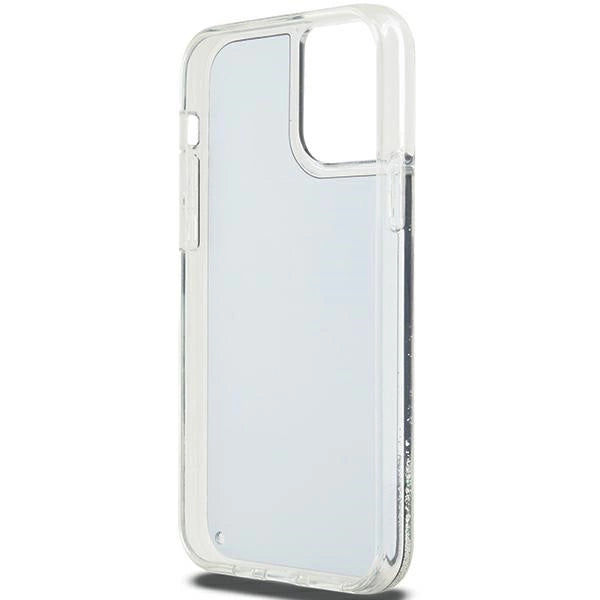 Etui DKNY Liquid Glitter Big Logo na iPhone 12 Pro/12 - czarne