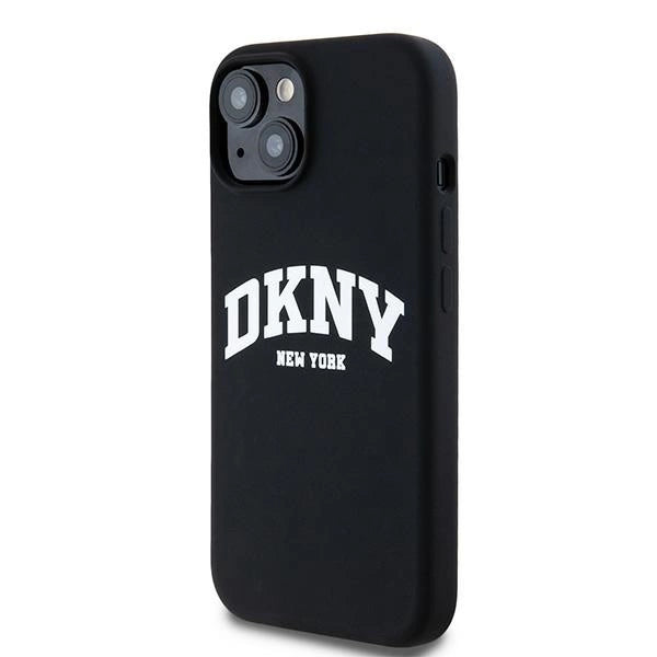 Etui DKNY Liquid Silicone White na iPhone 15 Plus / 14 Plus - czarne – zdjęcie 2