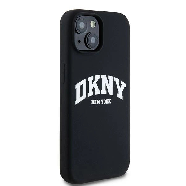 Etui DKNY Liquid Silicone White na iPhone 15 Plus / 14 Plus - czarne – zdjęcie 4