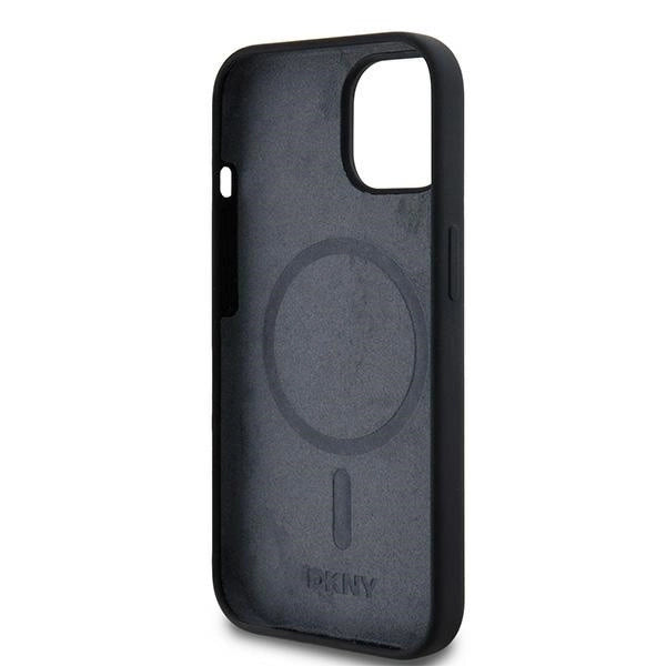 Etui DKNY Liquid Silicone White na iPhone 15 Plus / 14 Plus - czarne – zdjęcie 7