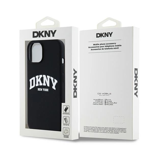 Etui DKNY Liquid Silicone White na iPhone 15 Plus / 14 Plus - czarne – zdjęcie 8
