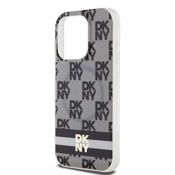 Etui DKNY IML Checkered Mono Pattern & na iPhone 13 Pro Max - czarne – zdjęcie 6